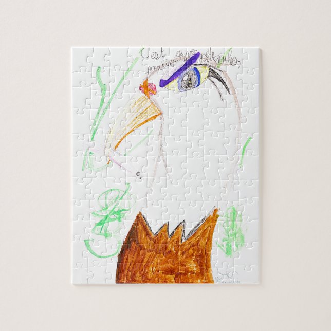 Puzzle C'est en pratiquant qu'on devient bon (Vertical)