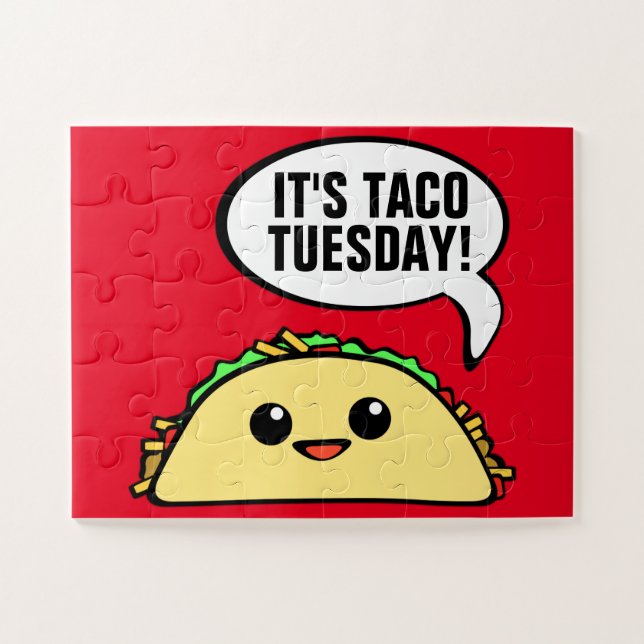 Puzzle C'est mardi Taco (Horizontal)