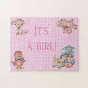 Puzzle C'est une révélation de genre féminin surprise ros