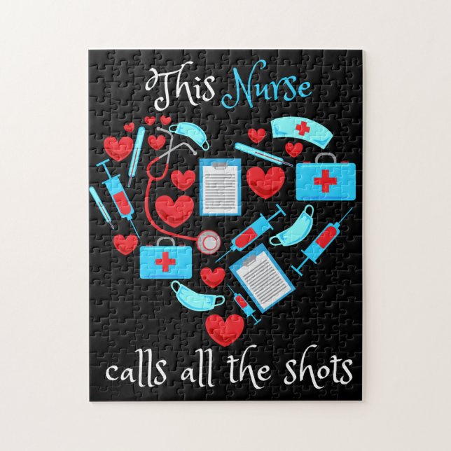 Puzzle Cette Infirmière Appelle Toutes Les Chaussures (Vertical)