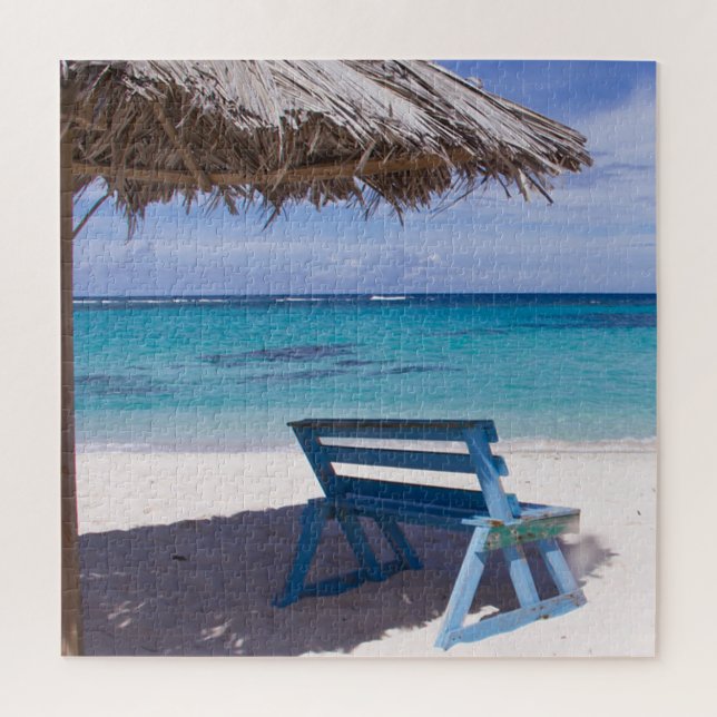 Puzzle Chaise de plage Tropical Relax (Vertical)