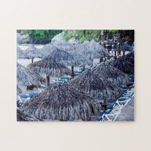 Puzzle Chaises et abris de plage