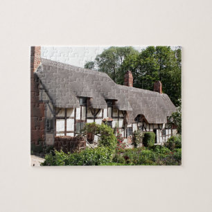 Puzzle Chalet de chaume, Stratford, Angleterre, Royaume-U