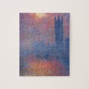 Puzzle Chambres du Parlement, Londres, Sun traversant