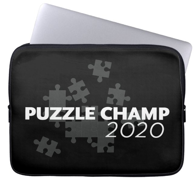 Puzzle Champ 2020 Laptopschutzhülle (Vorderseite)