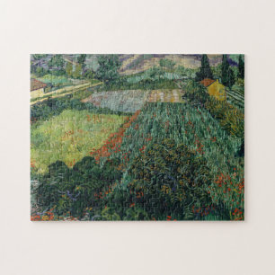 Puzzle Champ avec des pavois Vincent van Gogh