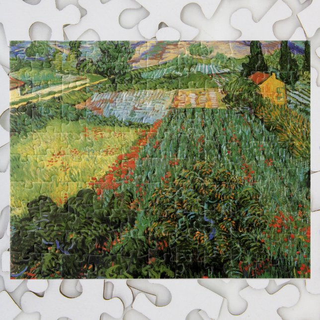 Puzzle Champ avec des pavots par Vincent van Gogh (Créateur téléchargé)