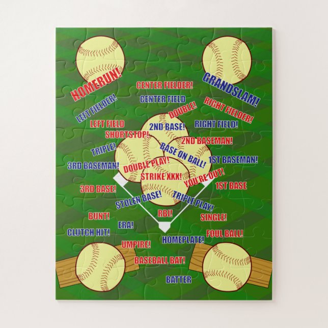 PUZZLE CHAMP BASEBALL (Vertical)