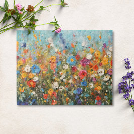 Puzzle Champ de fleurs sauvages