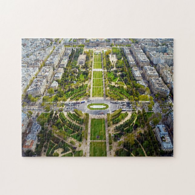 Puzzle Champ de Mars Paris. (Horizontal)