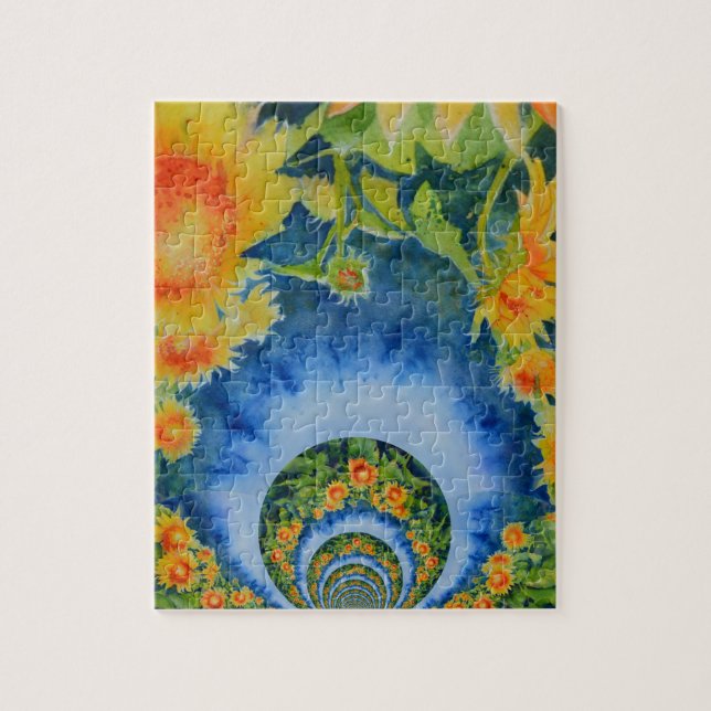 Puzzle Champs de tournesol pour toujours (Vertical)