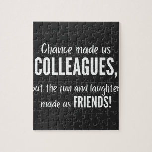 Puzzle Chance made colleagues