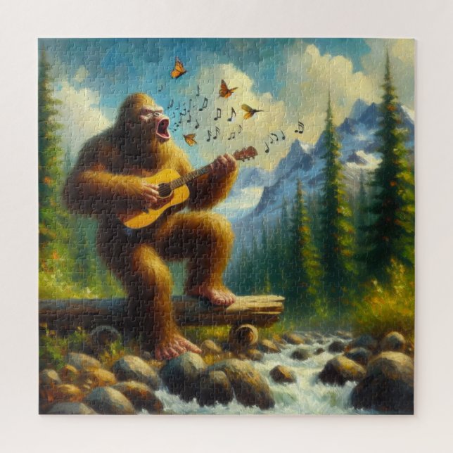 Puzzle Chant Bigfoot (Vertical)