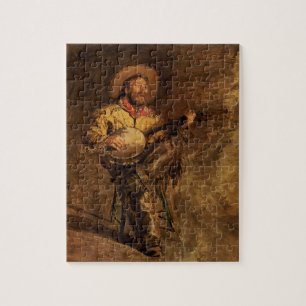 Puzzle Chant de cowboy vintage par Thomas Eakins
