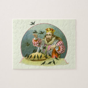 Puzzle Chantez une chanson de six pence, Comptine vintage