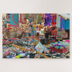 PUZZLE CHAOS COLORÉ - MARCHÉ DE LA FLEA DE SANTANA - PO