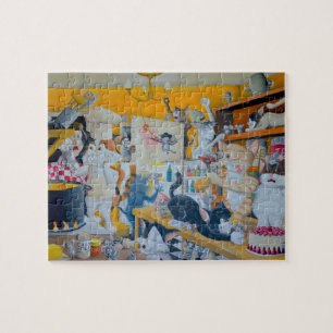 Puzzle Chaos dans la cuisine