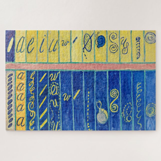 Puzzle Chaos primitif 13 | Hilma af Klint | (Horizontal)