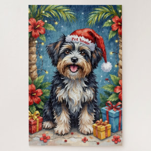 Puzzle Chapeau de Nuit de Noël Tropical Havanais