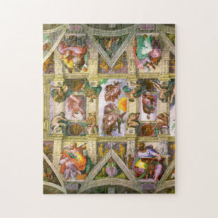 Puzzle Chapelle Sixtine Plafond Par Michel-Ange