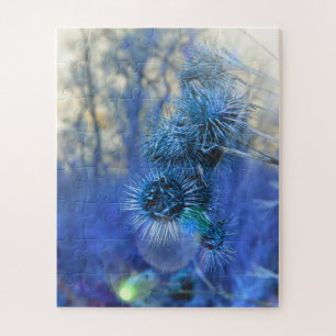 Puzzle Chardon en violet