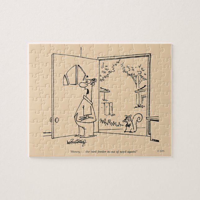 Puzzle Chargeur d'oiseaux vide (Horizontal)