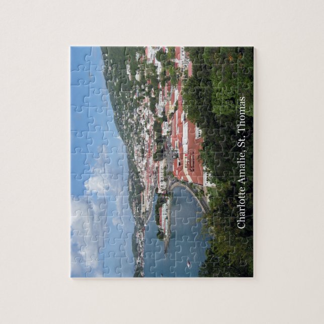 Puzzle Charlotte Amalie, St. Thomas U.S.V.I. (Vertical)