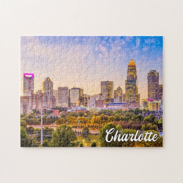Puzzle Charlotte, Caroline du Nord, USA (Horizontal)