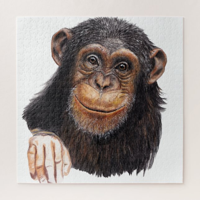 Puzzle Charmant Chimpanzé (Vertical)