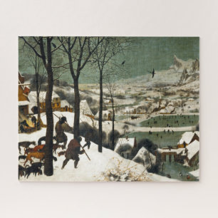 Puzzle Chasseurs dans la neige par Pieter Bruegel l'Ancie