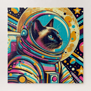 PUZZLE CHAT-ASTRONAUT 7 SIAMESE