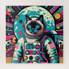 PUZZLE CHAT-ASTRONAUT 8 SIAMESE