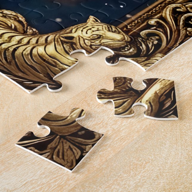 Puzzle Chat céleste (Côté)