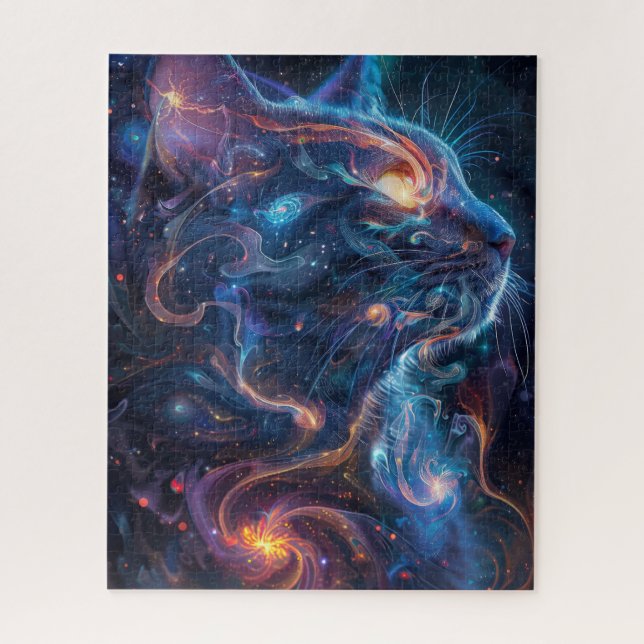 Puzzle Chat cosmique (Vertical)