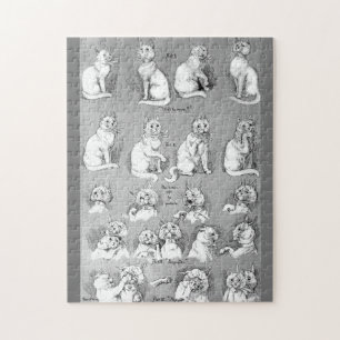 Puzzle Chat, Courtoisie & Mariage, Mariée, Louis Wain