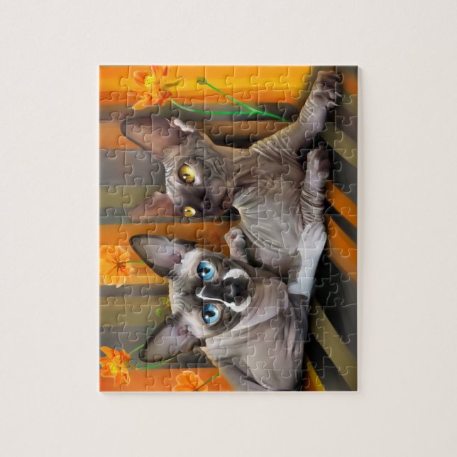 Puzzle Chat de Sphynx (Vertical)