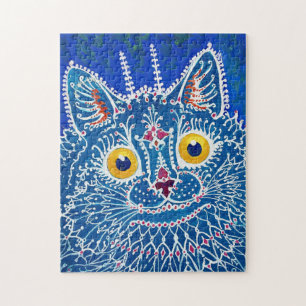 Puzzle Chat de style gothique, Louis Wain