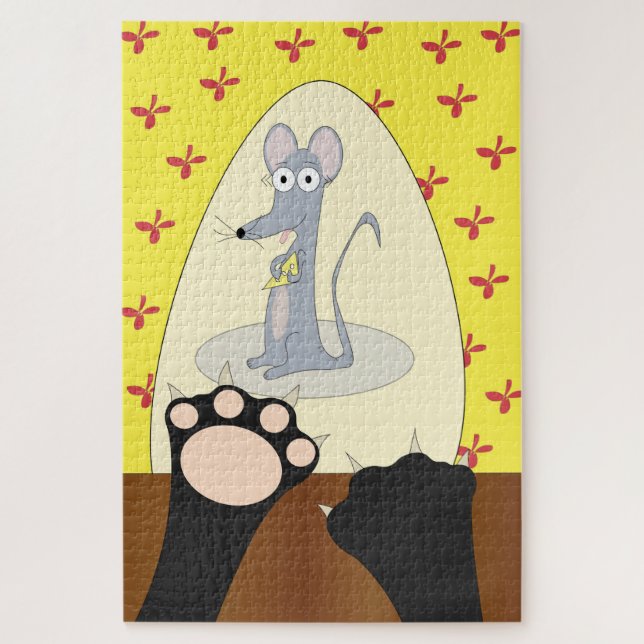 Puzzle Chat et souris (Vertical)