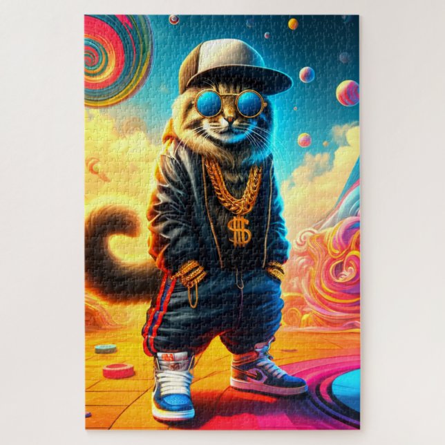 Puzzle Chat Gangster (Vertical)