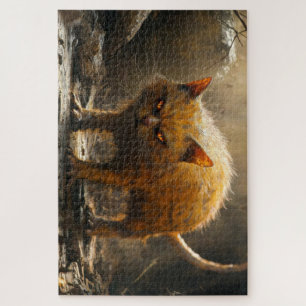 Puzzle Chat monstre