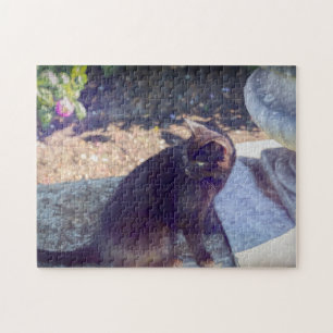 Puzzle Chat noir