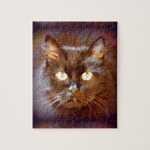 Puzzle chat noir