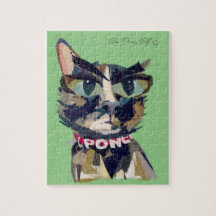 Chat "Poncho" personnalisable