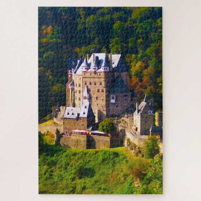 Puzzle Château Burg Eltz Allemagne. (Vertical)