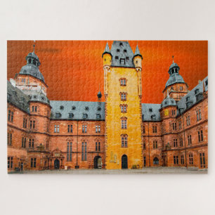 Puzzle Château d'Aschaffenburg Allemagne.