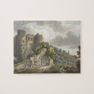 Puzzle Château de Carisbrook, 'de l'île du Wight Illustr