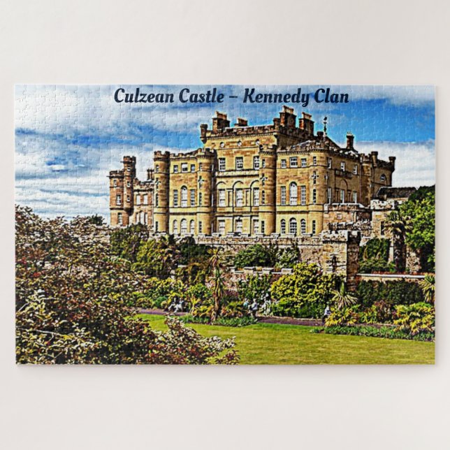 Puzzle Château de Culzean - Kennedy Clan (Horizontal)