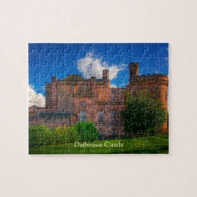 Puzzle Château de Dalhousie, Midlothian, Ecosse (Horizontal)