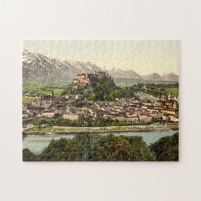 Puzzle Château de Hohensalzburg, Salzbourg, Autriche (Horizontal)