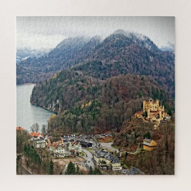 Puzzle Château de Hohenschwangau - Allemagne - 20x20 - 67 (Vertical)